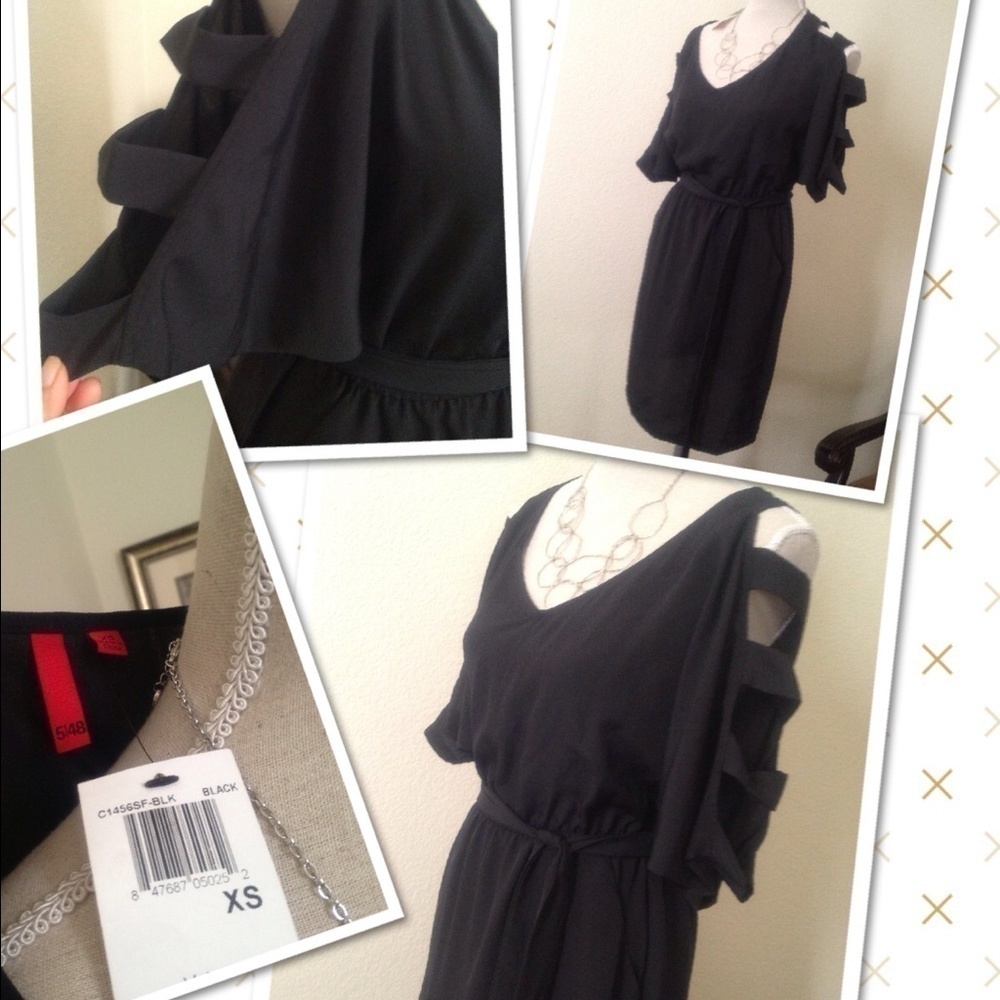 New - city casual black dress.